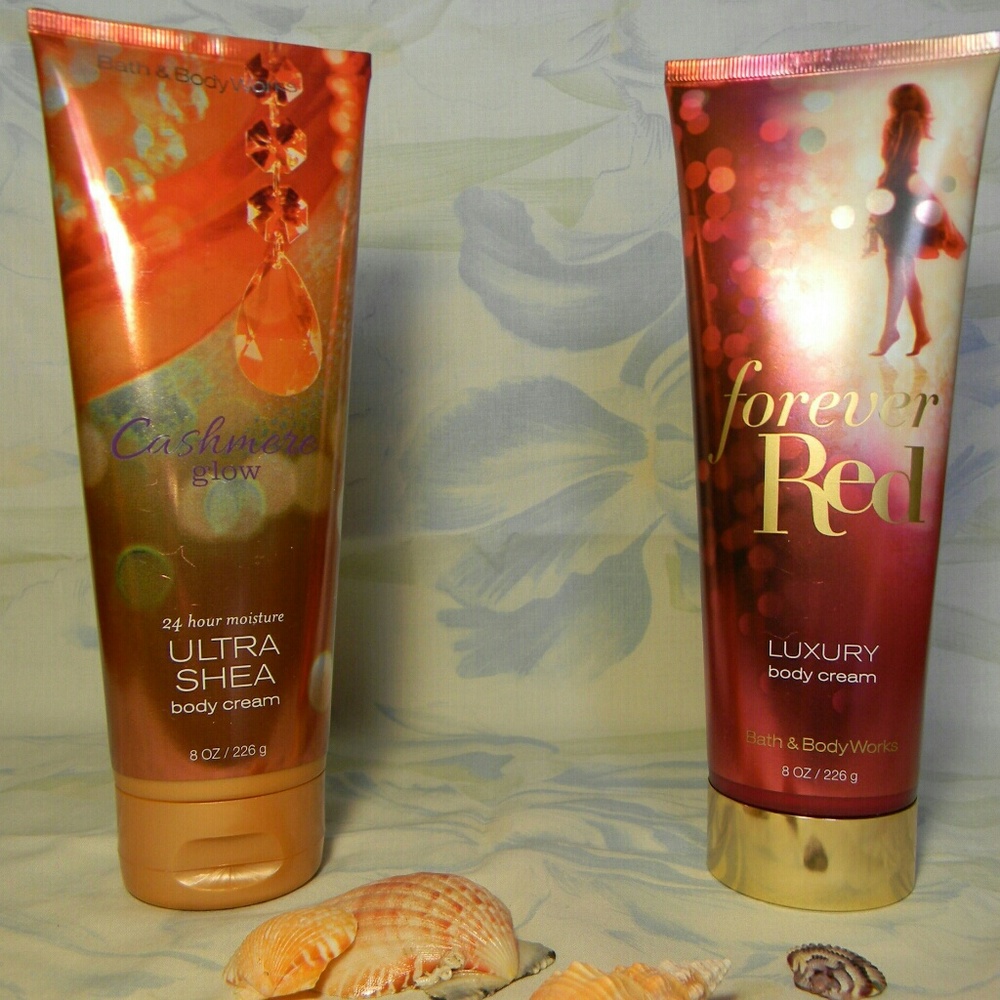 Cashmere Glow & Forever Red